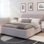 Кровать Felisa 140х200 см (Светло серая)