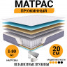 Пружинный матрас Комфорт макс 120х200 см