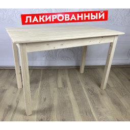 Стол кухонный Классика из массива сосны, столешница 20 мм, лакированный, 120х60х75 см 600-10355