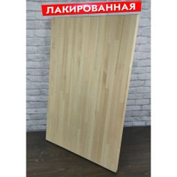 Столешница деревянная для стола, лакированная, 100х40х4 см Stsosna10040lak