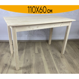 Стол Классика кухонный не крашеный 110х60х75 см 600-10002
