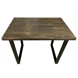 Стол Loft из массива сосны 120x60 цвет Венге stloft12060ven