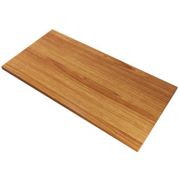 Столешница деревянная для стола, цвет ольхи, 120x75х4 см Stsosna12075olha