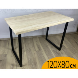 Стол Loft из массива сосны 120x80х75 см не крашеный 700-10004