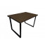 Стол Loft из массива сосны 120x80 цвет Венге stloft12080ven